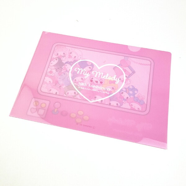 サンリオ マイメロディ 50th A4クリアファイル2枚セット 文具 キッズ 日本製 Sanrio