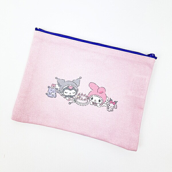 サンリオ マイメロディ50th&クロミ20th アニバーサリー エンジェルフラットポーチ 日本製 Sanrio