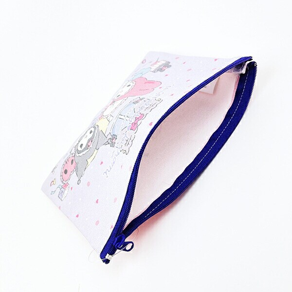 サンリオ マイメロディ50th&クロミ20th アニバーサリー エンジェルフラットポーチ 日本製 Sanrio