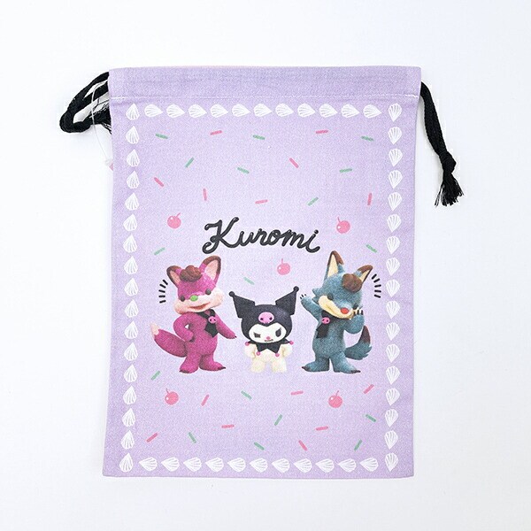 サンリオ クロミ 巾着 日本製 Netflix Sanrio