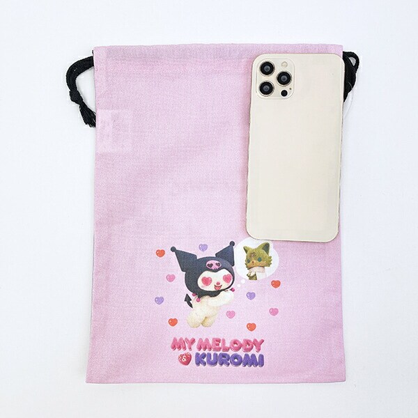 サンリオ クロミ 巾着 日本製 Netflix Sanrio