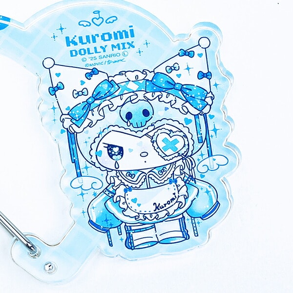 サンリオ マイメロディ＆クロミ DollyMix アクリルハートカラビナ クロミ ブルー sanrio