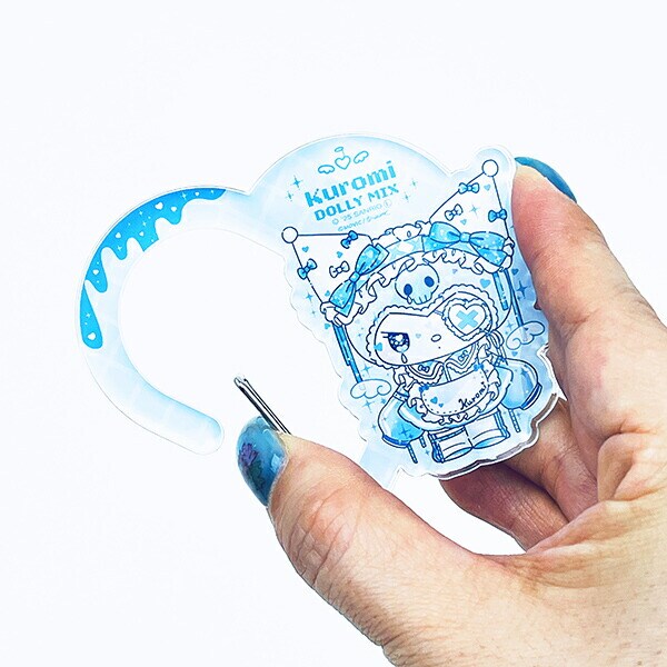 サンリオ マイメロディ＆クロミ DollyMix アクリルハートカラビナ クロミ ブルー sanrio