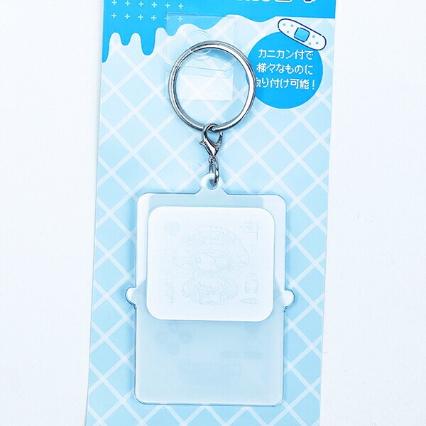 サンリオ マイメロディ＆クロミ DollyMix ゲーム機風アクリルチェーン マイメロディ ブルー sanrio