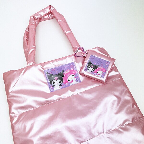 サンリオ マイメロディ＆クロミ パステルドリームランド ダウントートバッグ ピンク sanrio