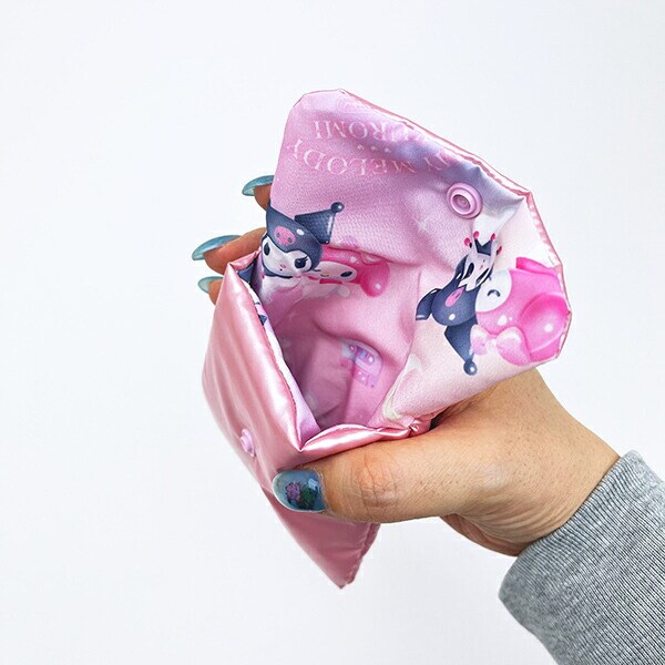 サンリオ マイメロディ＆クロミ パステルドリームランド カラビナポーチ ピンク sanrio