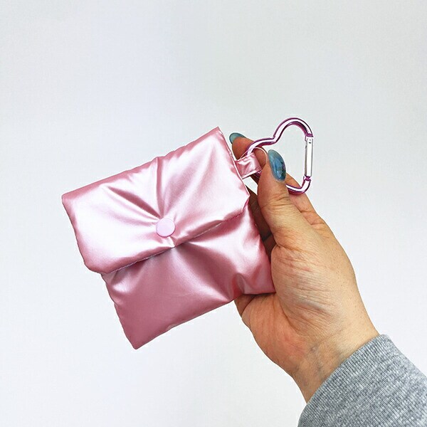 サンリオ マイメロディ＆クロミ パステルドリームランド カラビナポーチ ピンク sanrio