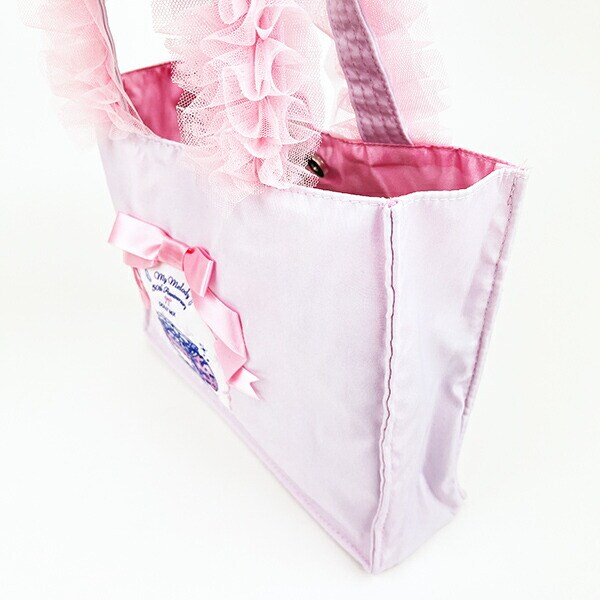 サンリオ マイメロディ 50th×DOLLY MIX フリルスクエアハンドバッグ ライトピンク ランチ Sanrio