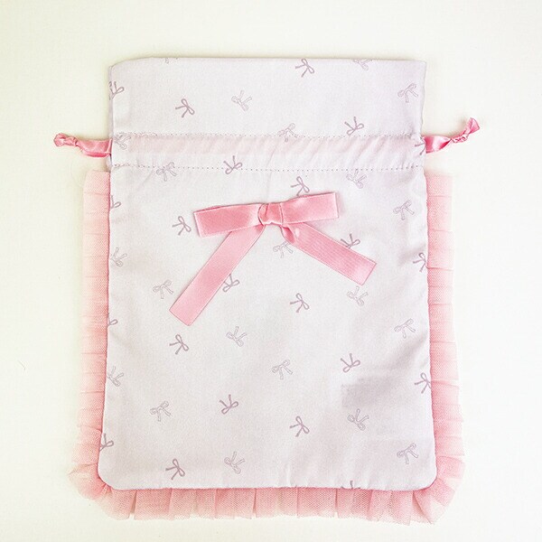 サンリオ マイメロディ 50th×DOLLY MIX フリル巾着 ライトピンク Sanrio