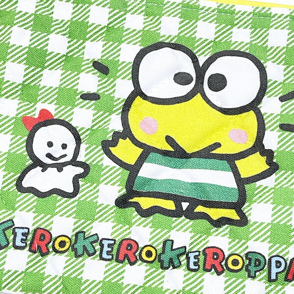 サンリオ けろけろけろっぴ キルティングポーチ 日本製 Sanrio