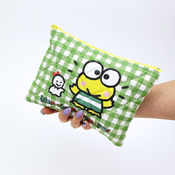 サンリオ けろけろけろっぴ キルティングポーチ 日本製 Sanrio