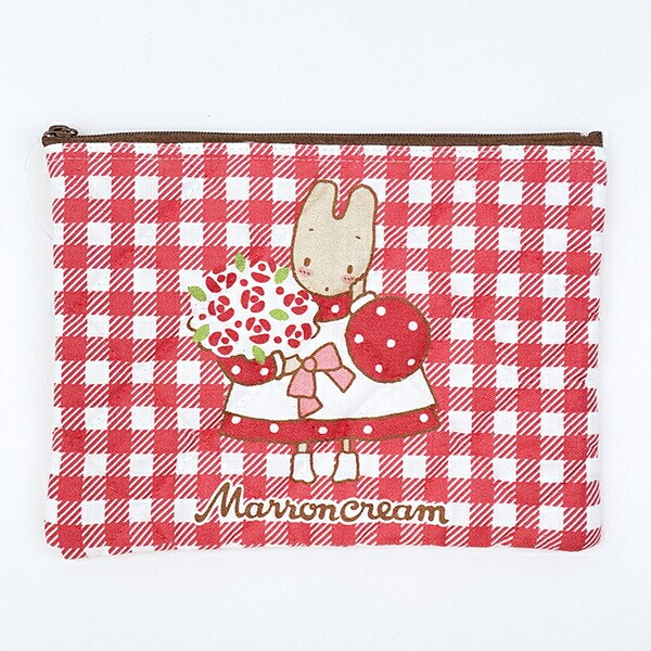 サンリオ マロンクリーム キルティングポーチ 日本製 Sanrio