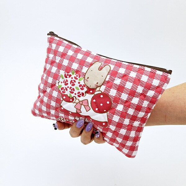 サンリオ マロンクリーム キルティングポーチ 日本製 Sanrio