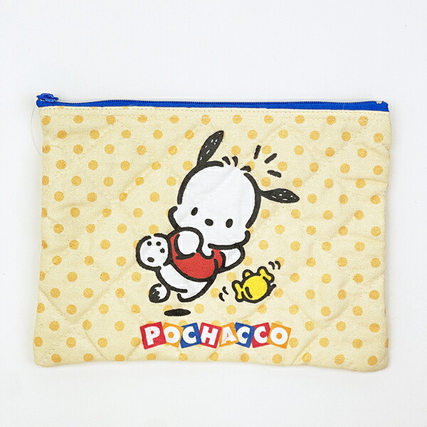 サンリオ ポチャッコ キルティングポーチ 日本製 Sanrio