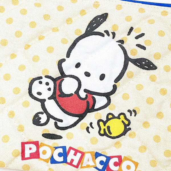 サンリオ ポチャッコ キルティングポーチ 日本製 Sanrio
