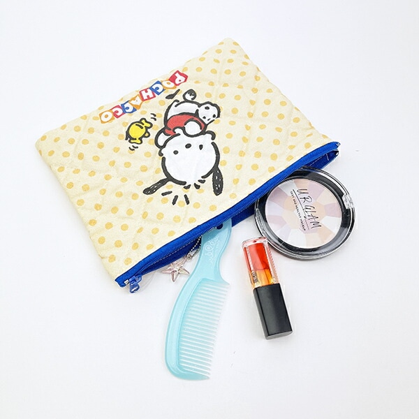 サンリオ ポチャッコ キルティングポーチ 日本製 Sanrio