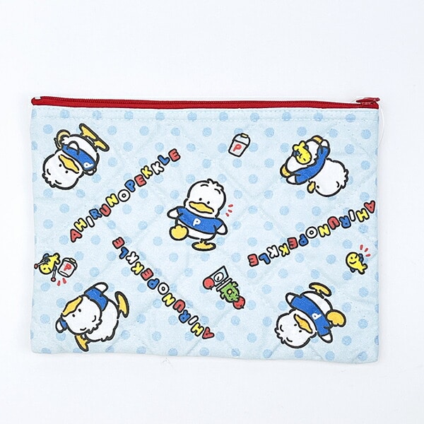 サンリオ あひるのペックル キルティングポーチ 日本製 Sanrio