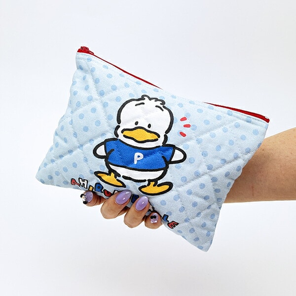 サンリオ あひるのペックル キルティングポーチ 日本製 Sanrio