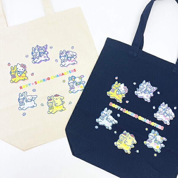 ロディ × サンリオキャラクターズ トートバッグ ナチュラル Sanrio