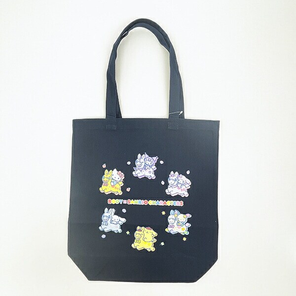 ロディ × サンリオキャラクターズ トートバッグ ネイビー Sanrio