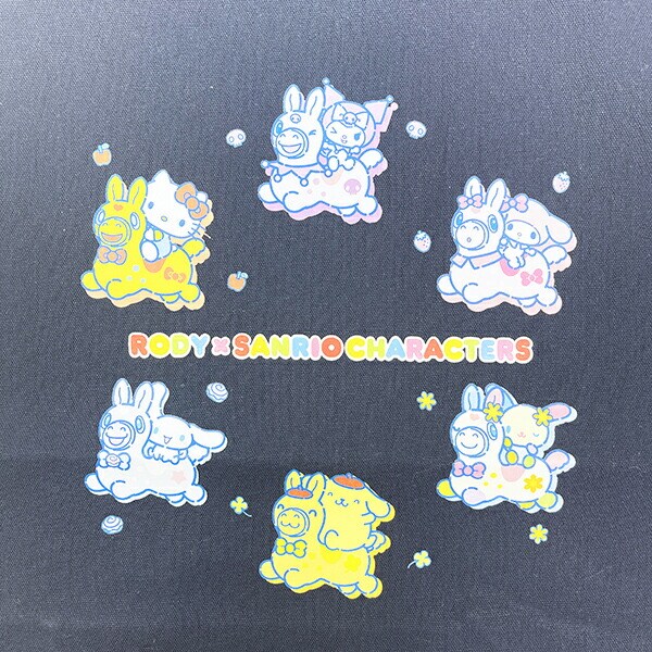 ロディ × サンリオキャラクターズ トートバッグ ネイビー Sanrio