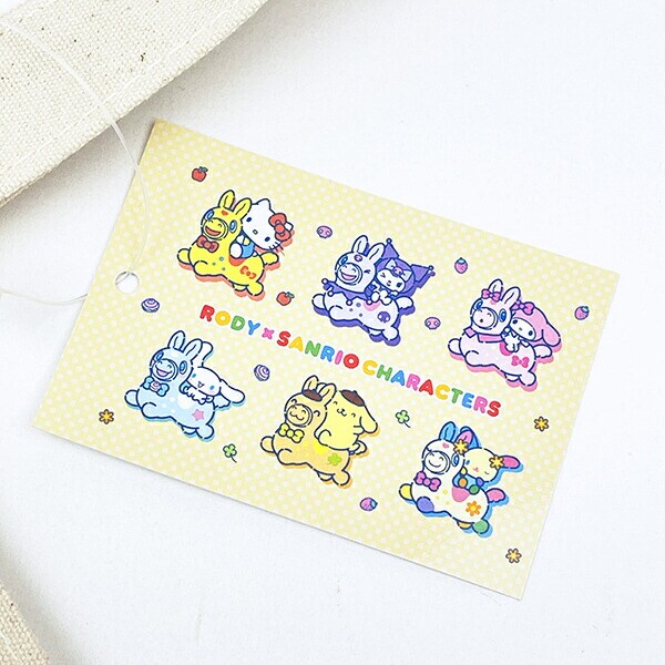 ロディ × サンリオキャラクターズ トートバッグ ネイビー Sanrio
