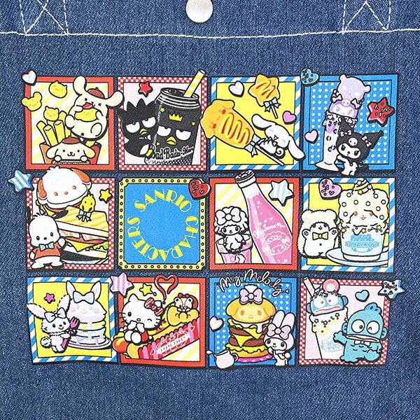 サンリオキャラクターズ デニムショルダーバッグ アメリカンダイナーシリーズ Sanrio