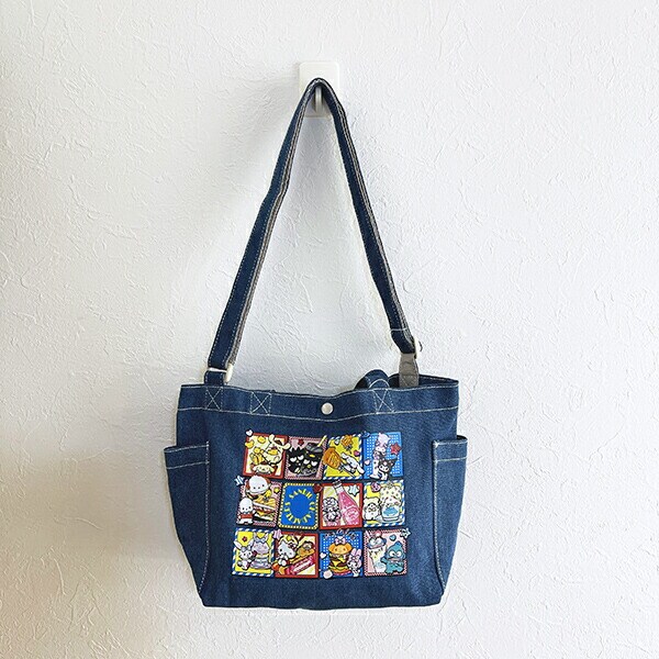 サンリオキャラクターズ デニムショルダーバッグ アメリカンダイナーシリーズ Sanrio