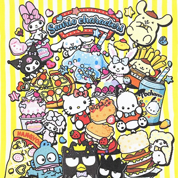 サンリオキャラクターズ 巾着 アメリカンダイナーシリーズ 日本製 Sanrio