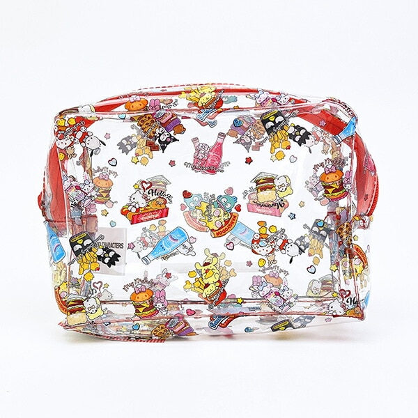 サンリオ アメリカンダイナーシリーズ クリアポーチ Sanrio