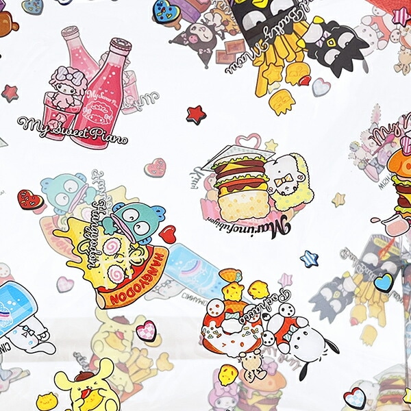 サンリオ アメリカンダイナーシリーズ クリアポーチ Sanrio