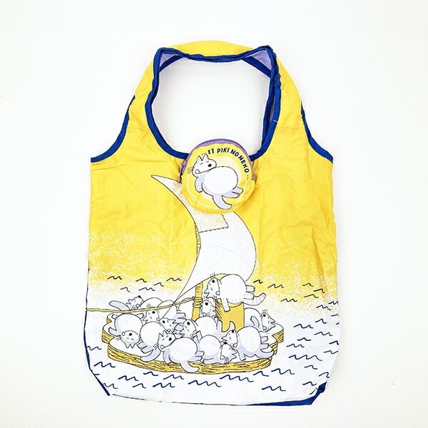 11ぴきのねこ おなか エコバッグ (イエロー)