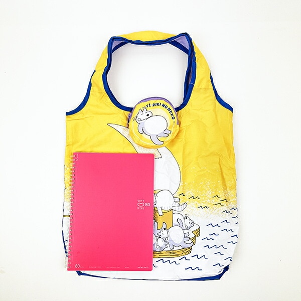 11ぴきのねこ おなか エコバッグ (イエロー)