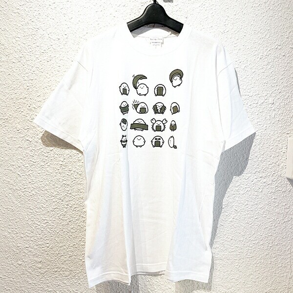 なんでもいきもの のりおにぎり Tシャツ Lサイズ アパレル よこみぞゆり