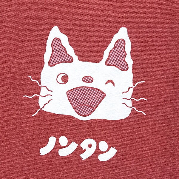 ノンタン にんにん 巾着  レッド