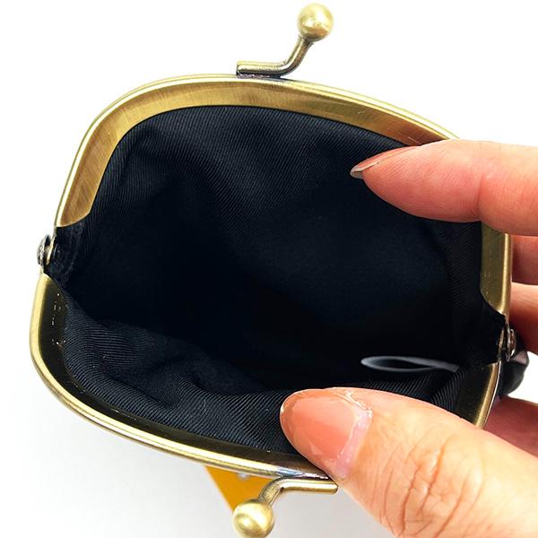 おぱんちゅうさぎ ジャガードがま口財布 （チラシ柄） 小銭入れ