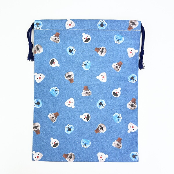 パペットスンスン FUWAA! 巾着