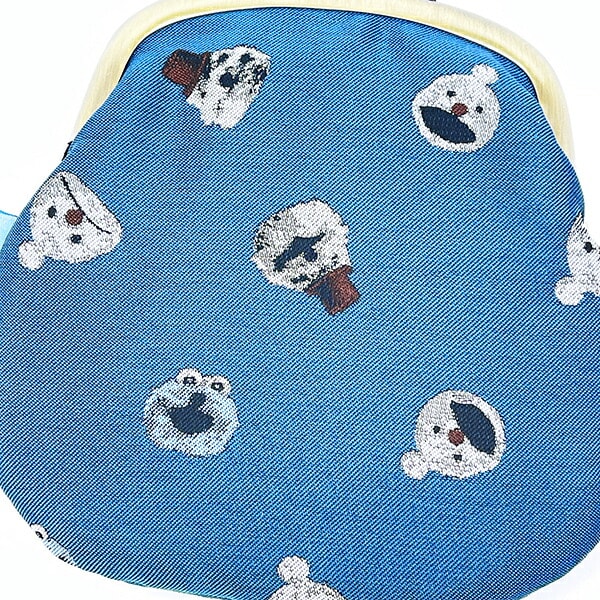 パペットスンスン ジャガードがま口財布(総柄) 小銭入れ