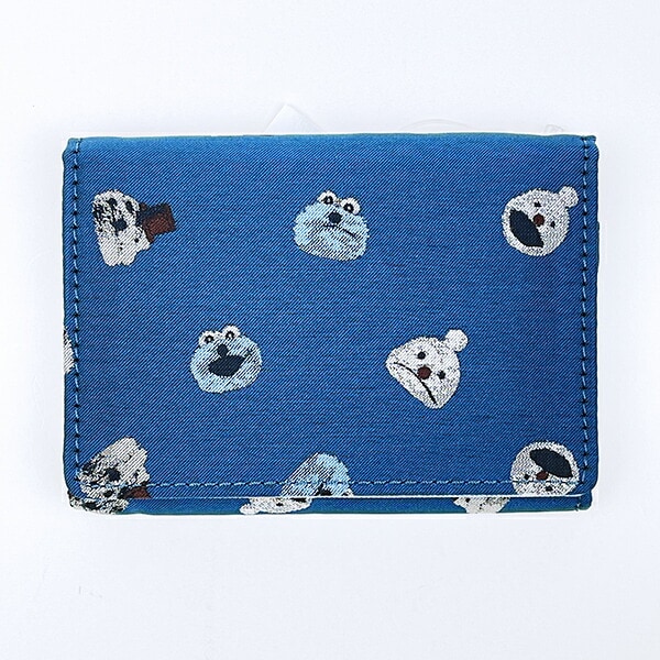 パペットスンスン ジャガードカードケース(総柄)