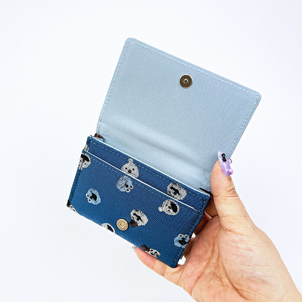 パペットスンスン ジャガードカードケース(総柄)