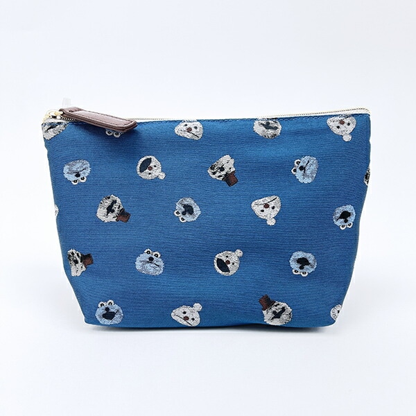 パペットスンスン ジャガードティッシュポーチ(総柄)