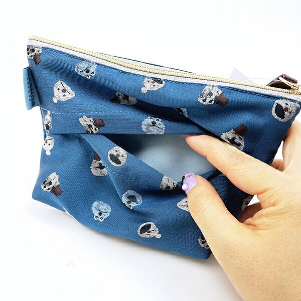 パペットスンスン ジャガードティッシュポーチ(総柄)