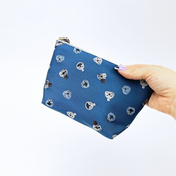 パペットスンスン ジャガードティッシュポーチ(総柄)