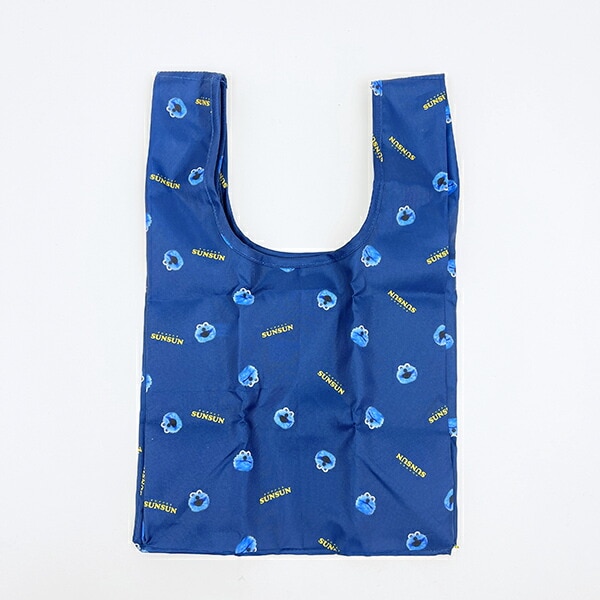 パペットスンスン ポーチ付きエコバッグ