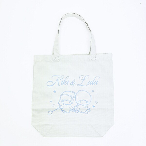 サンリオ キキララ トートバッグ(星空レトロ) ライトグレー Sanrio