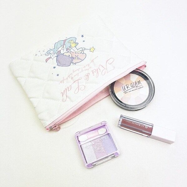 サンリオ キキララ キルティングポーチ(星空レトロ) 日本製 Sanrio