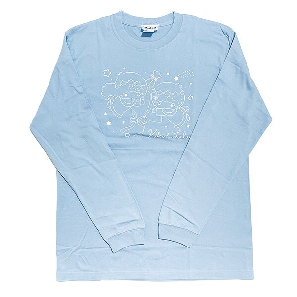 サンリオ キキララ ロングTシャツ(雪灯りのファンタジー) ブルー 長袖 アパレル Sanrio