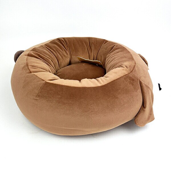 フィールペットマシュマロ ラウンドベッド ビッキー ペット用品