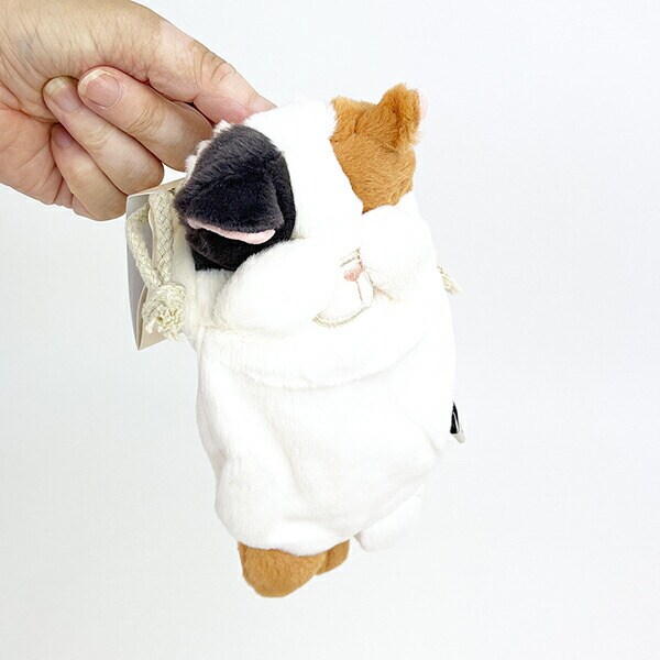 くびねっこ ミケネコ 巾着 りぶはあと