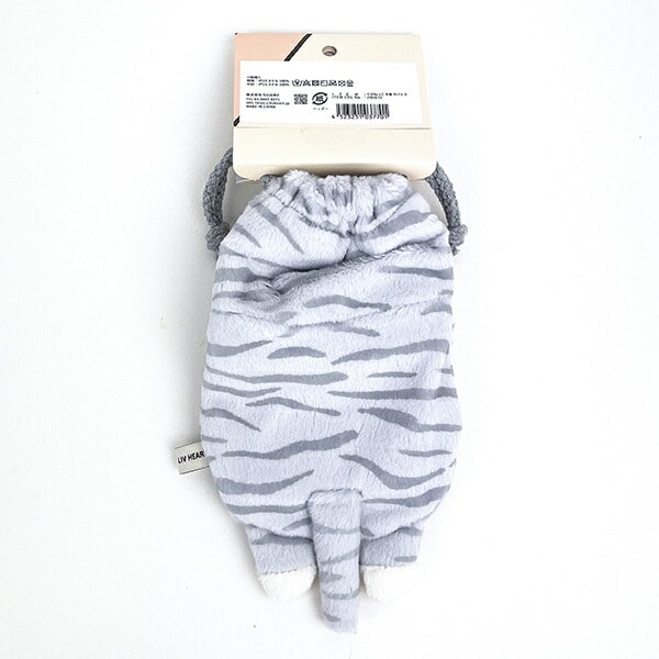 くびねっこ サバトラ 巾着 りぶはあと